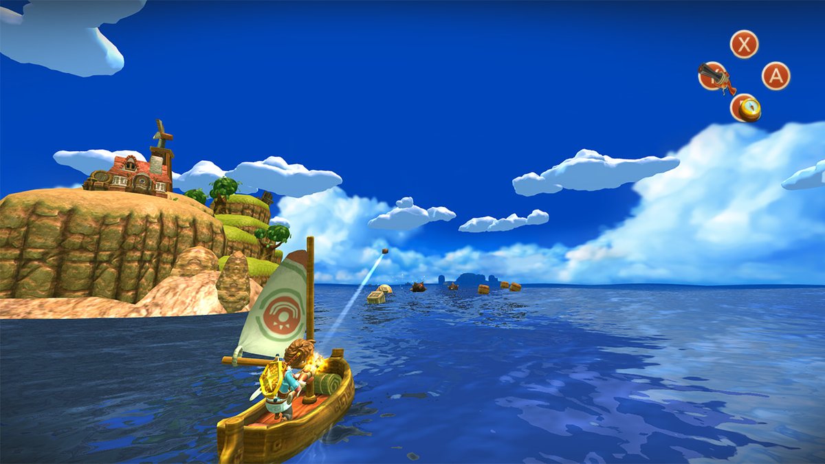 Oceanhorn прохождение тикарель