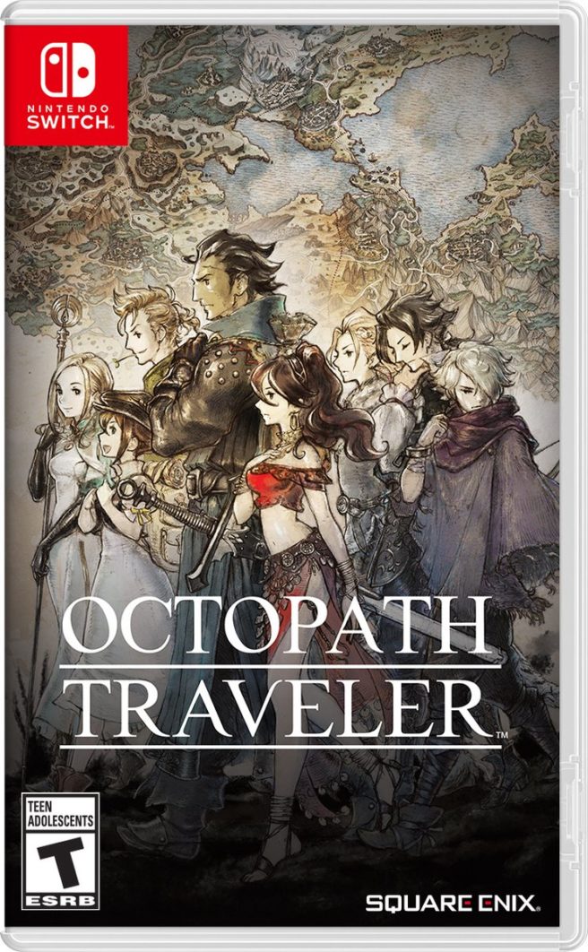Octopath Traveler boxart