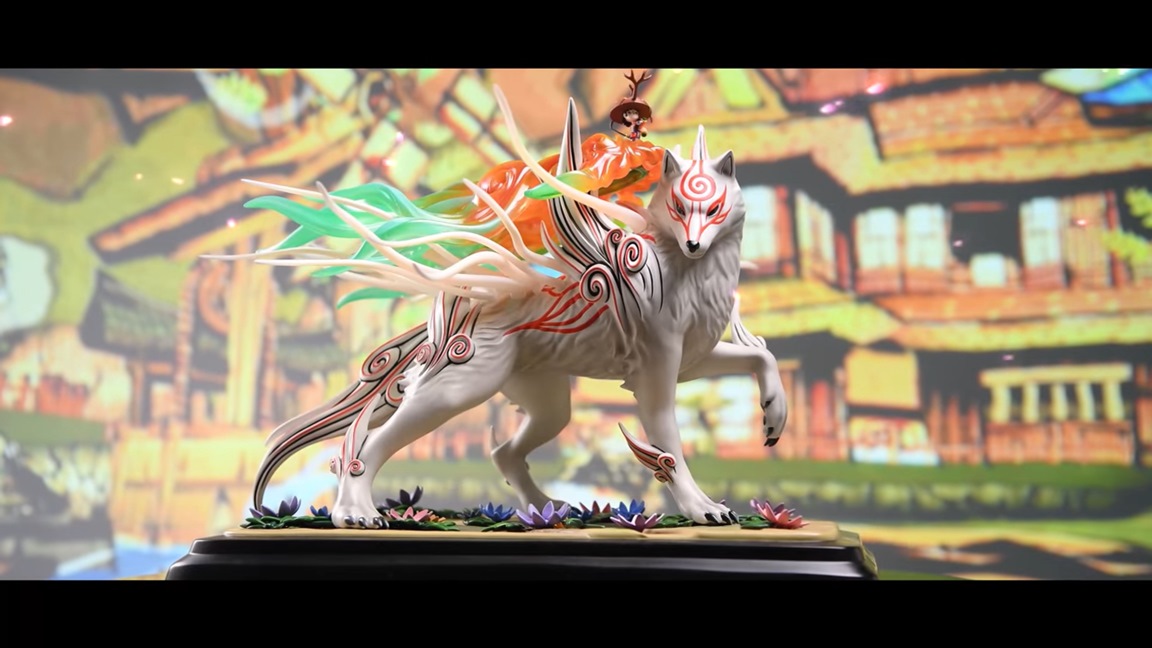 Okamiden Chibiterasu vs. Dark Chibiterasu & Possessed Kuni Statue