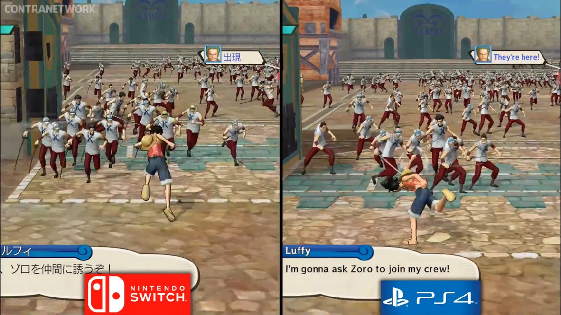 one piece warriors switch