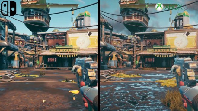 The Outer Worlds comparison