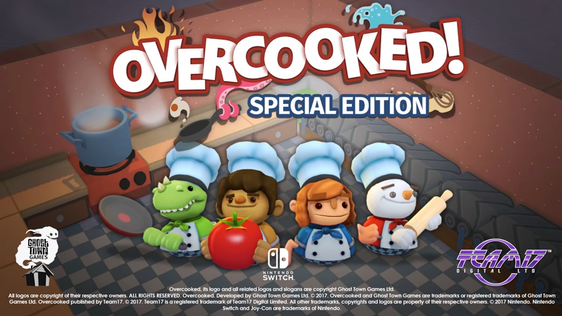 Overcooked 1 как играть на одной клавиатуре