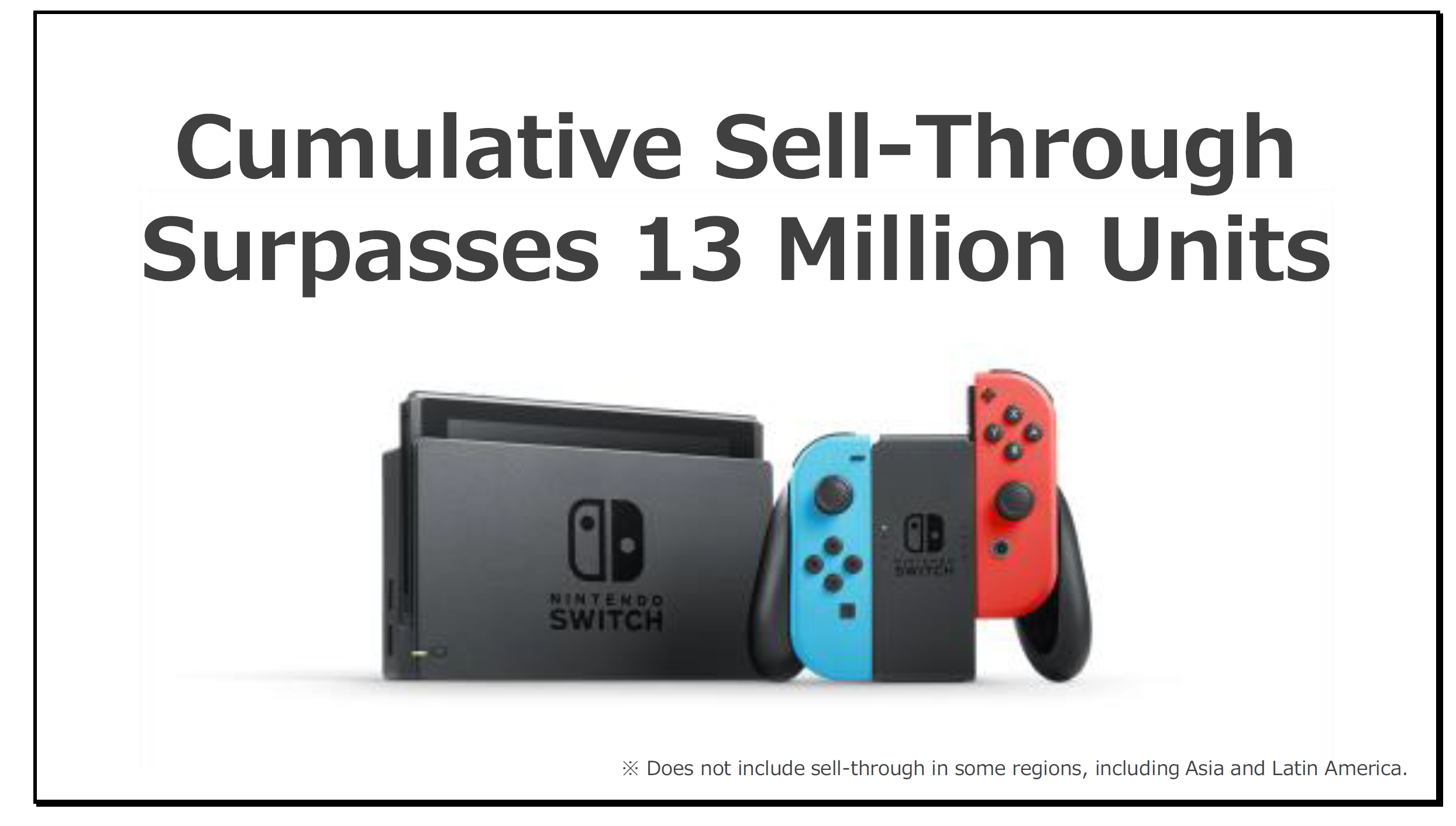 Kimishima On Switch S Sales In North America Europe Japan Momentum Comparable To Wii Nintendo Everything