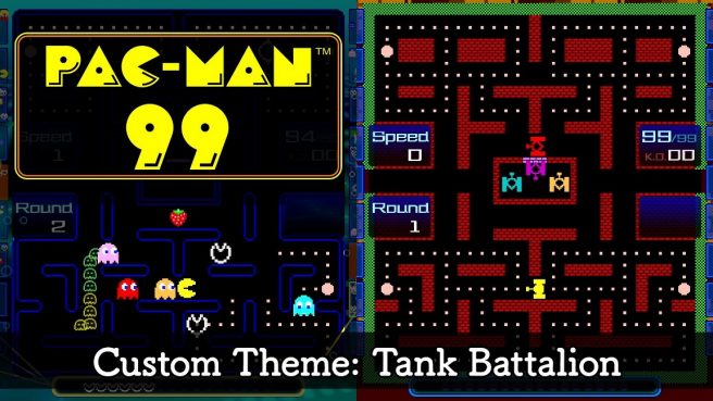 Pac-Man 99 Tank Battalion