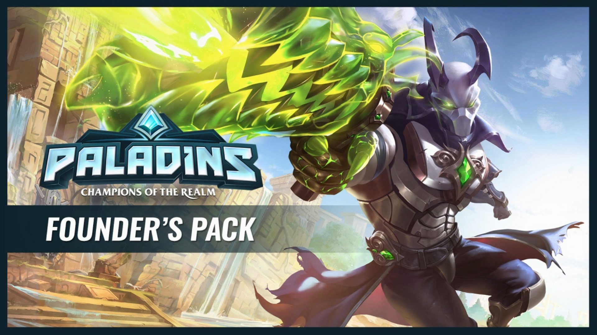 i have founders pack paladins for pc how to link to console