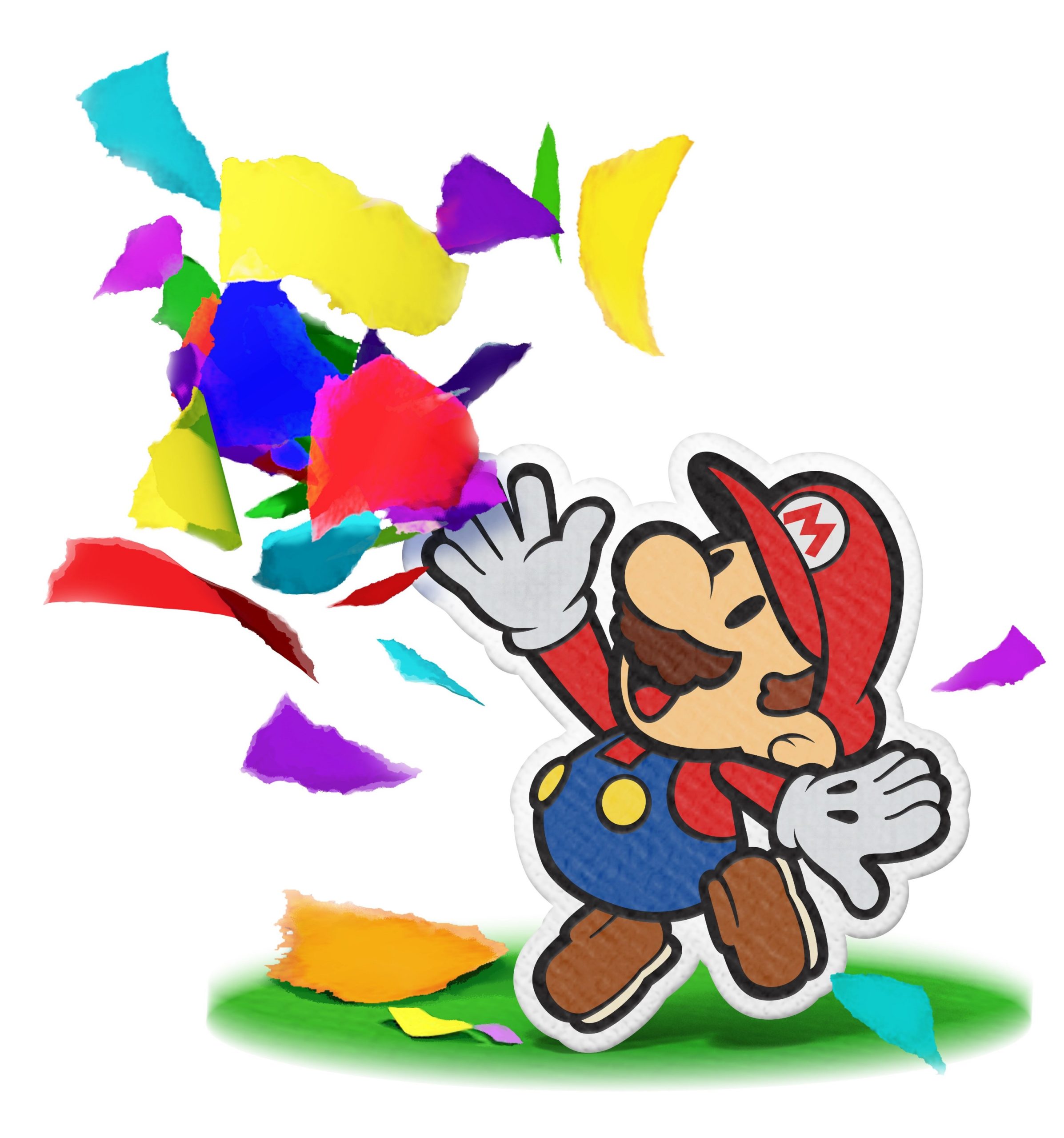 Tons of Paper Mario: The Origami King character art