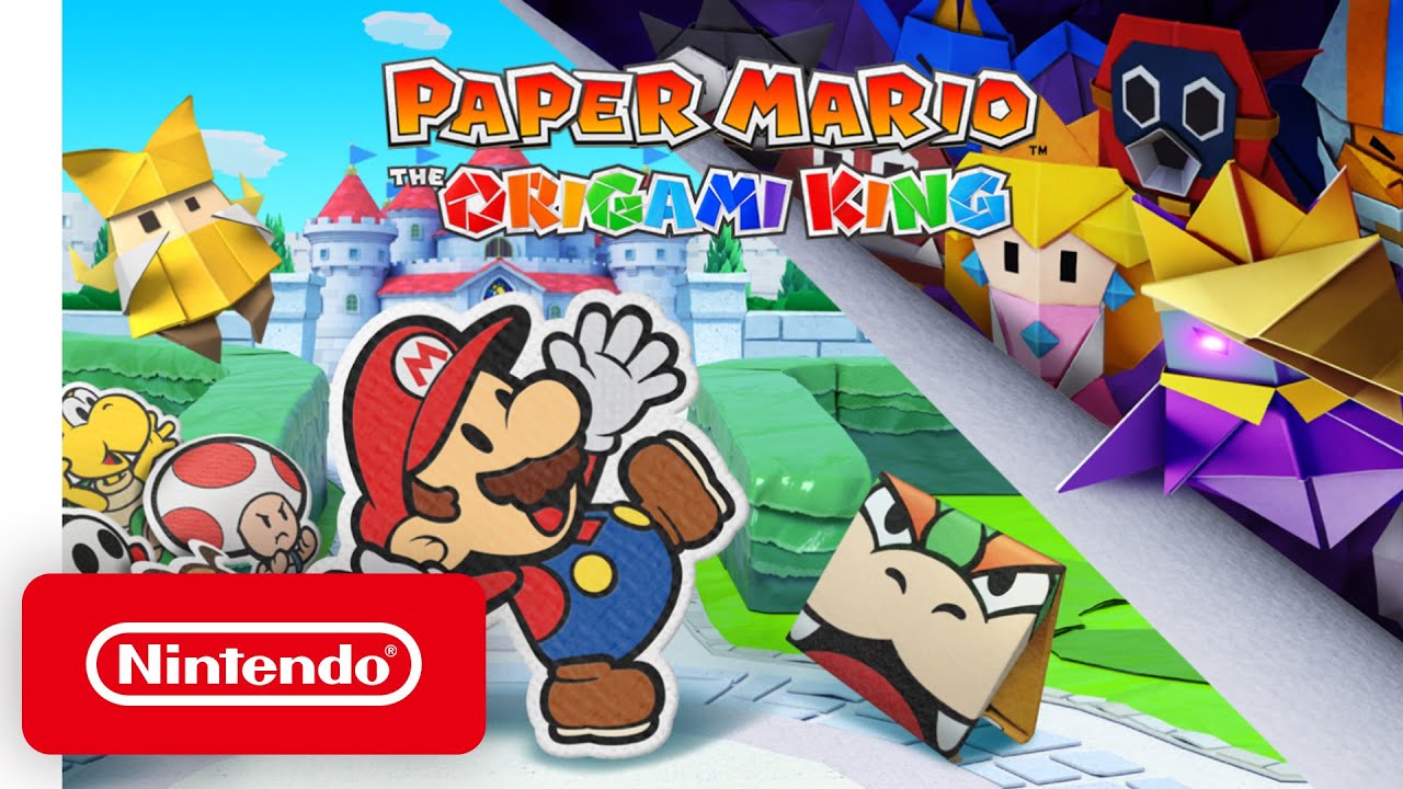 Paper Mario The Origami King revealed for Switch