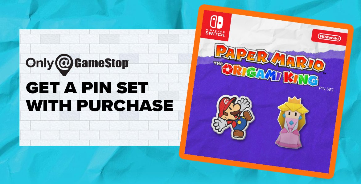 gamestop paper mario