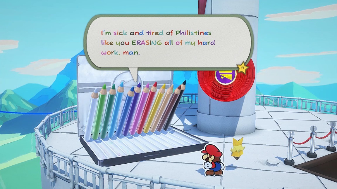 Paper Mario: The Origami King dev on decision to feature stationery