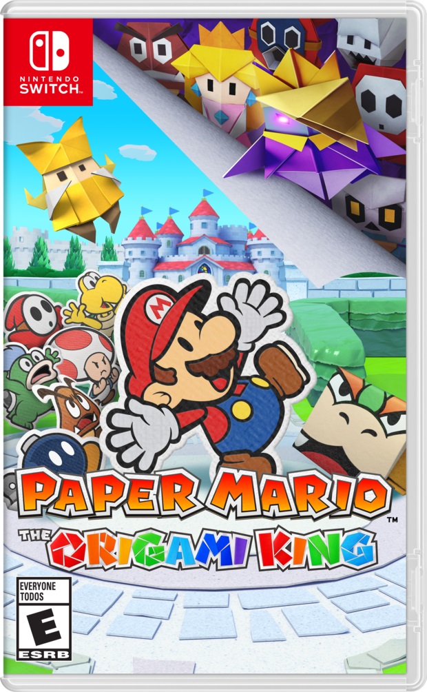 Paper Mario The Origami King boxart, screenshots, file size, site open Nintendo Everything