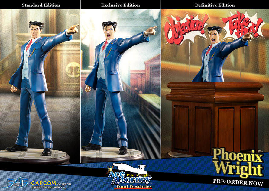 first 4 figures phoenix wright