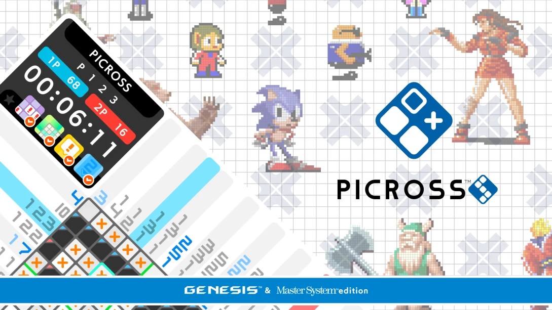 Picross S: Genesis & Master System Edition