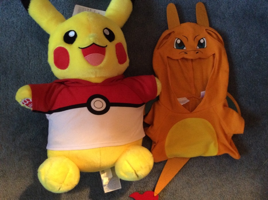 Photos of the Pikachu Build-A-Bear