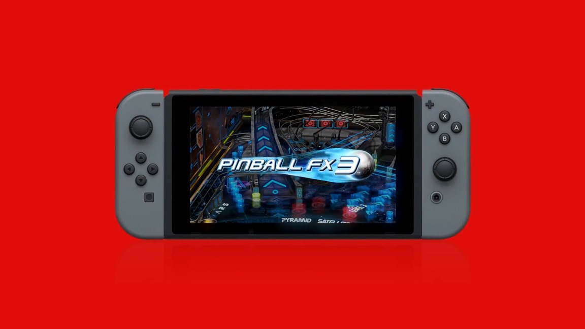 Pinball FX3 coming to Switch on November 14 with exclusive features