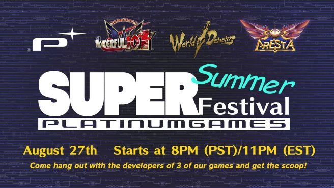 PlatinumGames SuperSummer Festival