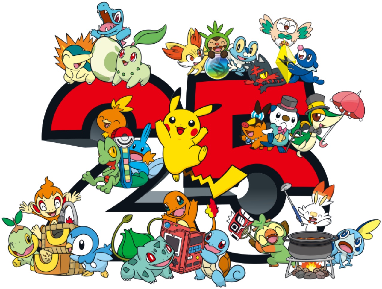 Pokemon Anniversary Wallpaper