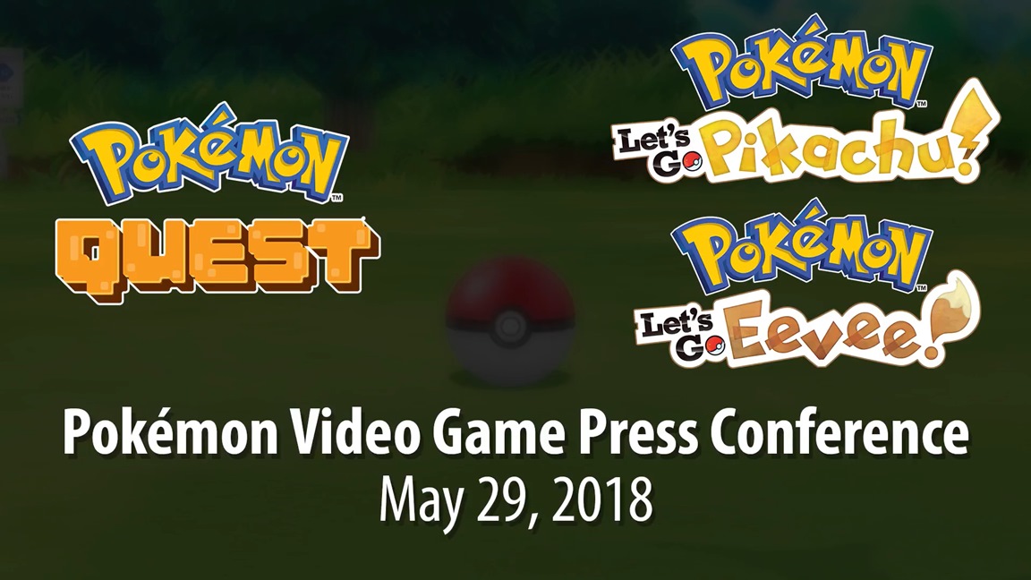 Pokémon' Comes To The Switch With 'Pokémon: Let's Go!' And 'Pokémon Quest