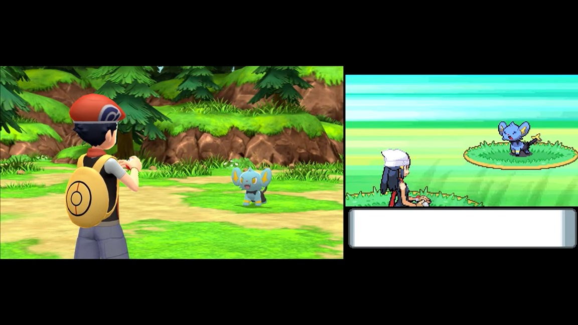 Pokémon Brilliant Diamond & Shining Pearl Graphics Comparison (Switch vs.  DS) 