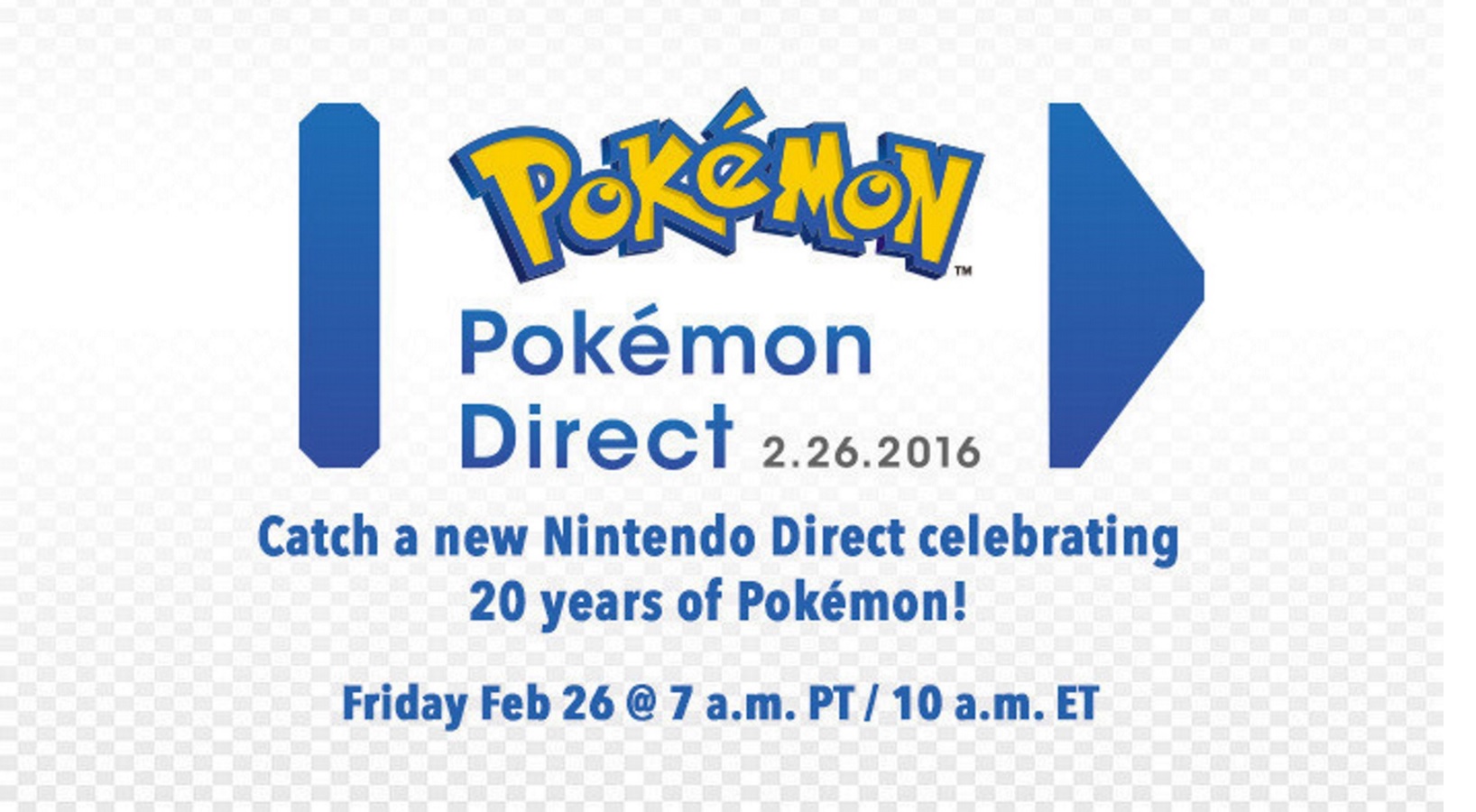 Pokemon Direct live stream (2/26/16)