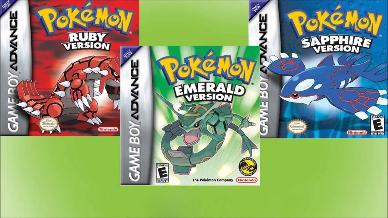 Pokémon Ruby Sapphire and Emerald - Data Crystal