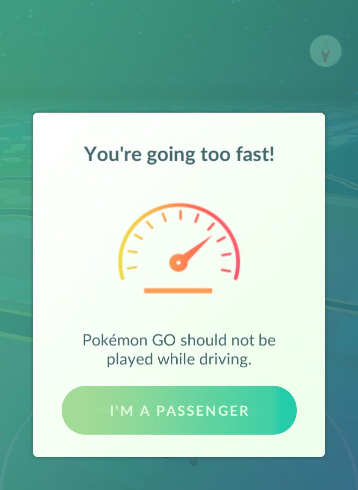 A Look At Pokemon Go S New Driving Warning