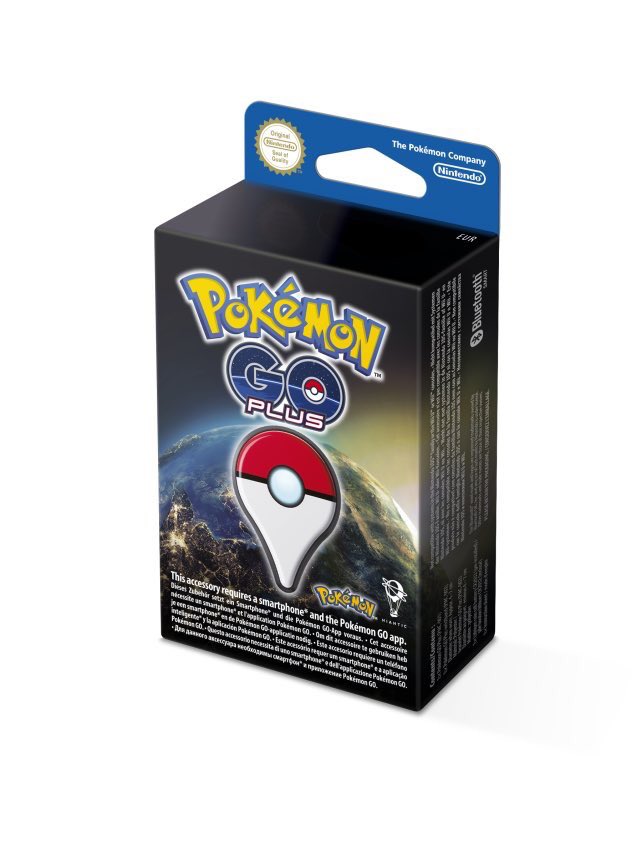 Pokemon GO Plus packaging, pre-orders up on the Nintendo UK store