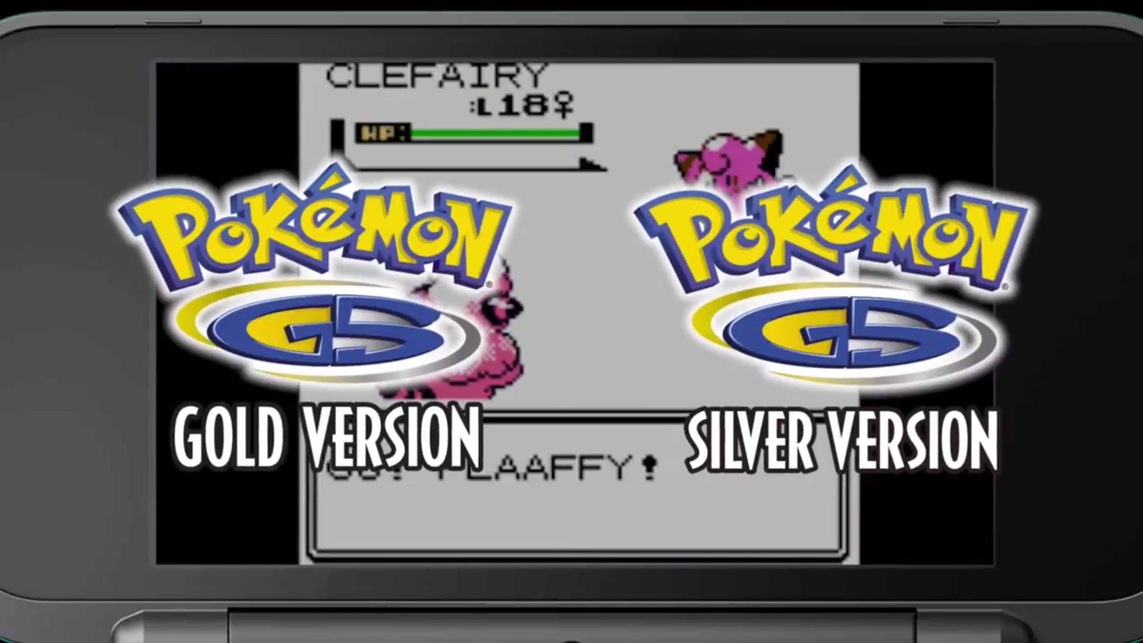 Pokemon Gold/Silver 3DS Virtual Console trailer