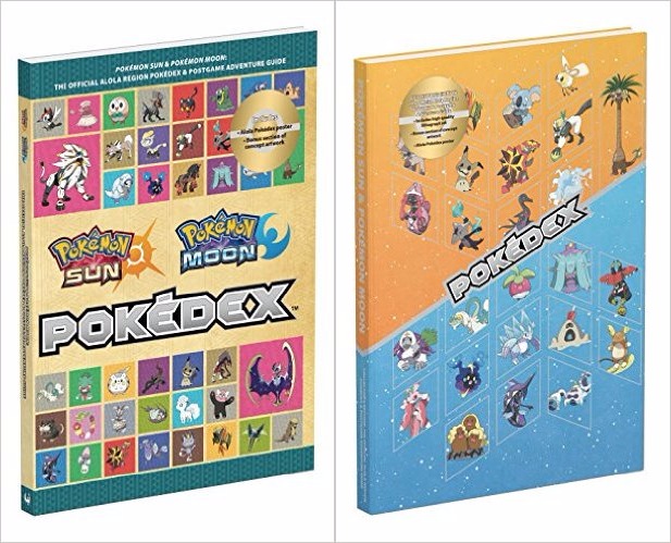 Pokemon Sun/Moon: The Official Alola Region Pokedex & Postgame Adventure  Guide covers