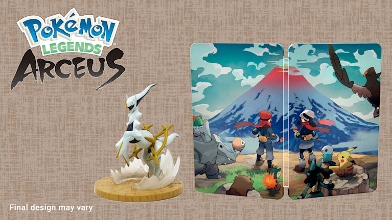 Uk My Nintendo Store Reveals Pokemon Legends Arceus Pre Order Bonus