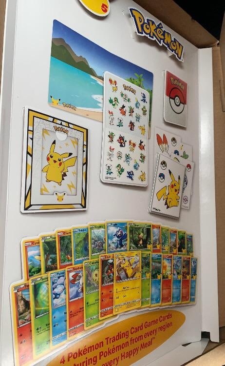 2023 'Pokémon' x McDonald's Happy Meal Trading Cards Leak