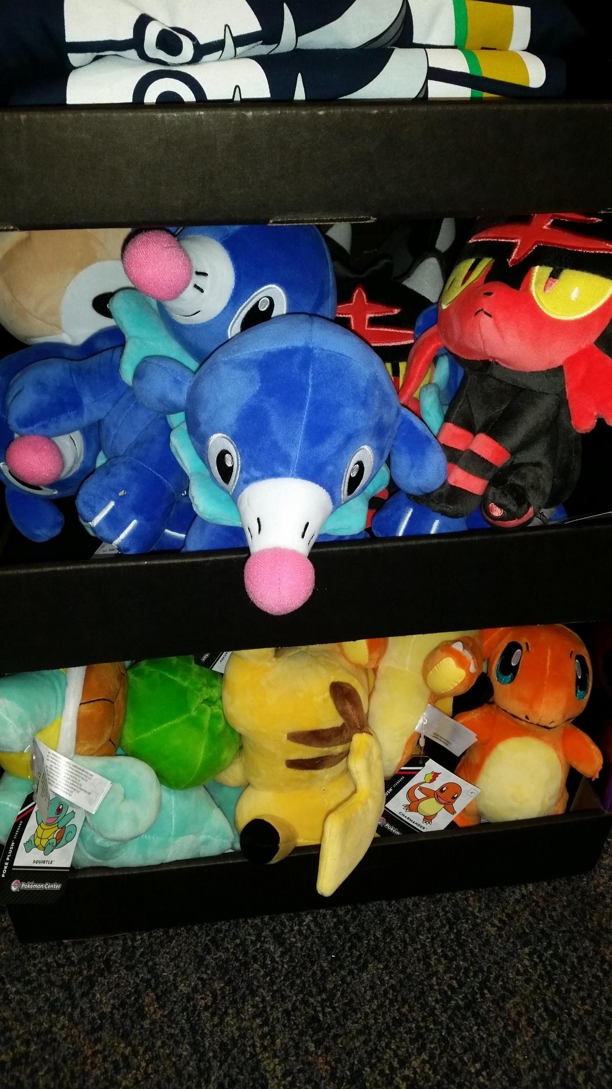 Pokemon Sun Moon Plushies Spotted At Gamestop