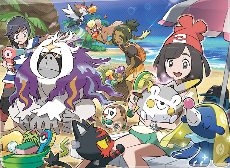 Pokémon Sun & Moon: visual e descrição dos personagens > [PLG]