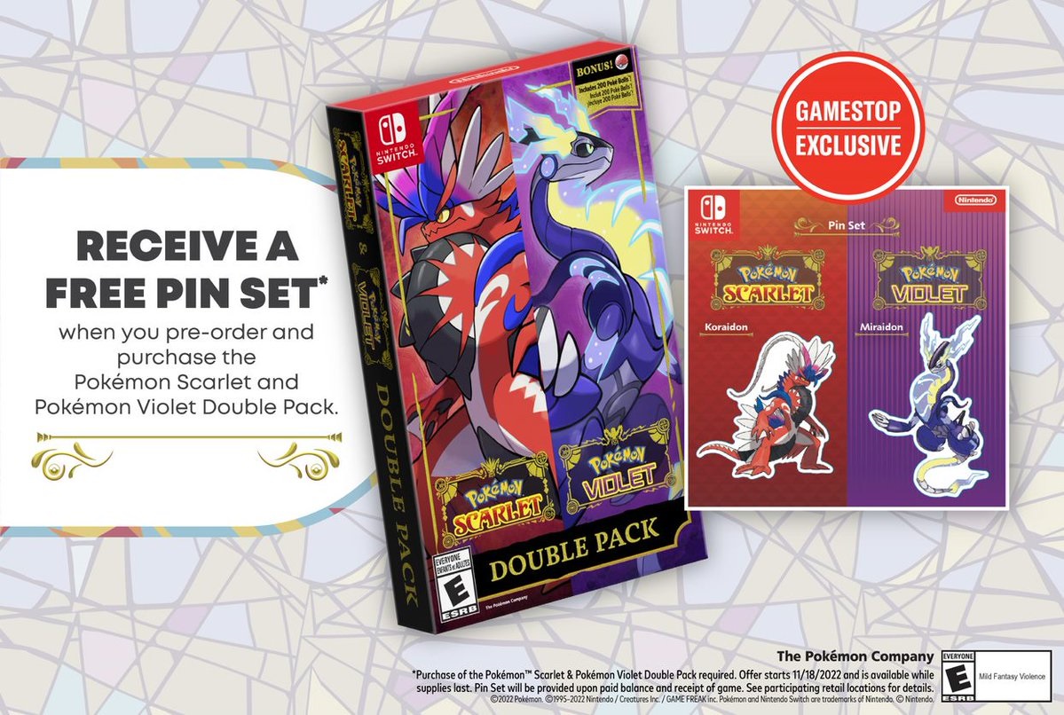 Pokemon Scarlet and Pokemon Violet preorder guide, all bonuses