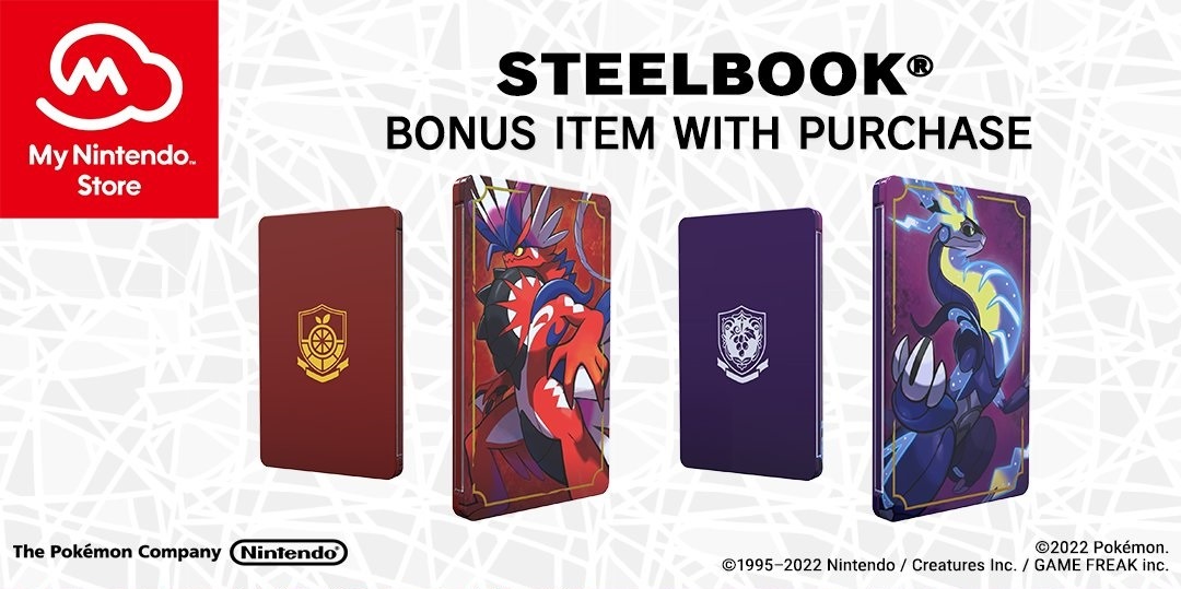 Pokémon Scarlet and Violet - Pre-orders Gifts 