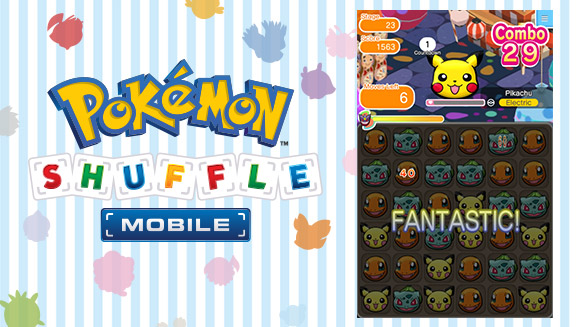 Pokemon Shuffle já está disponível gratuitamente na eShop