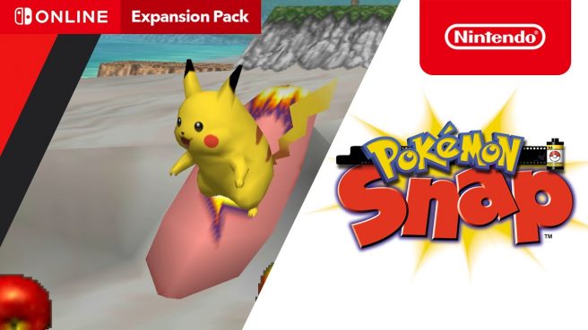 pokemon snap nintendo switch online