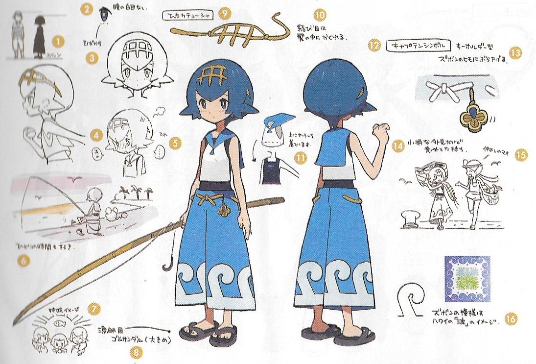 More Pokemon Sun Moon Concept Art Nintendo Everything