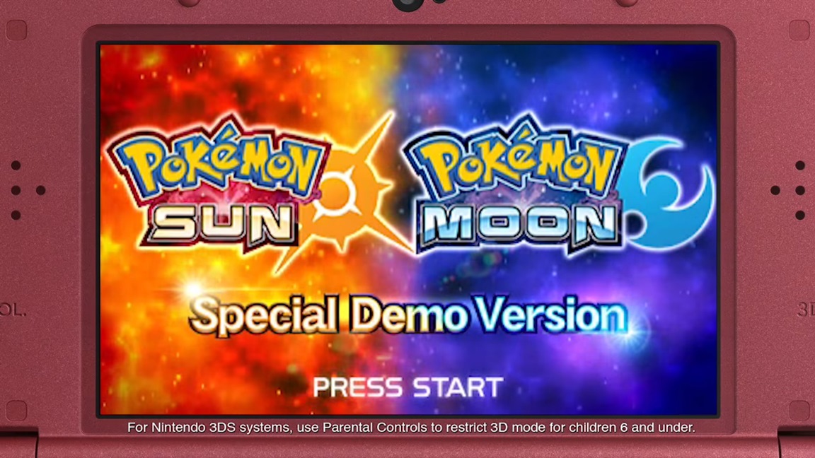 dedikation pie Forbandet Pokemon Sun/Moon demo video, download goes live at 10 AM ET / 7 AM PT  tomorrow