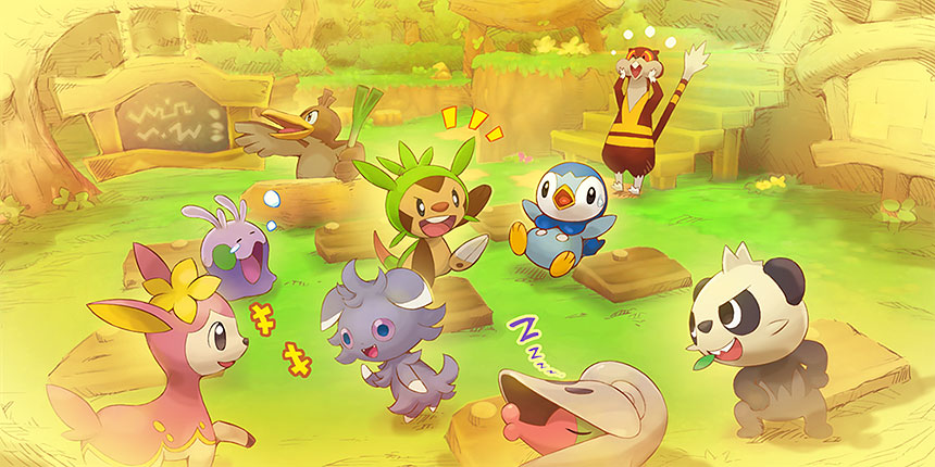 compare pokemon mystery dungeon vs pokemon art academy