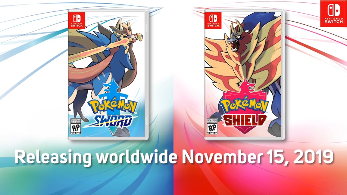 Pokémon Sword/Shield (Switch) terão distribuição de Zacian e