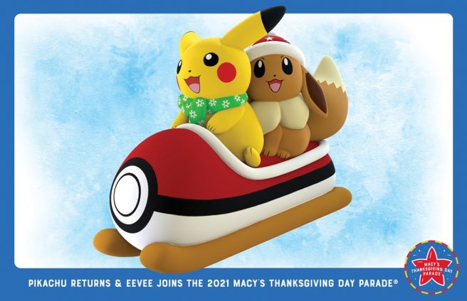 pokemon thanksgiving day parade 2021