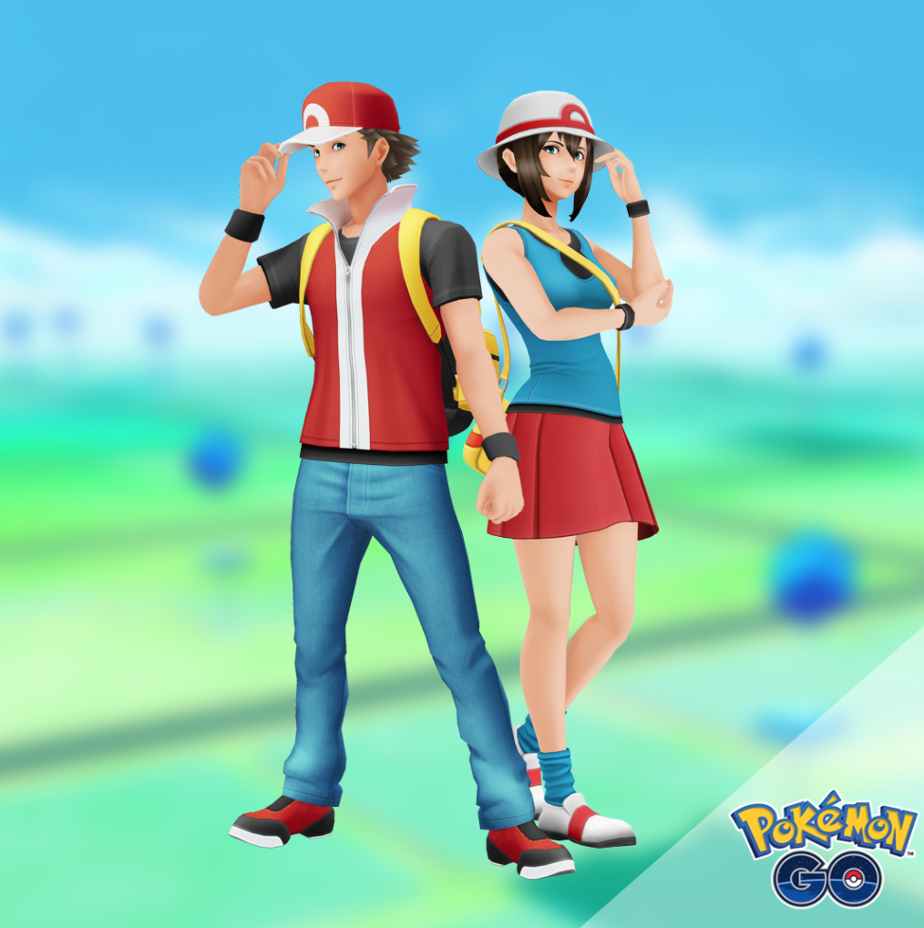 Pokemon Go Adds Firered And Leafgreen Trainer Outfits