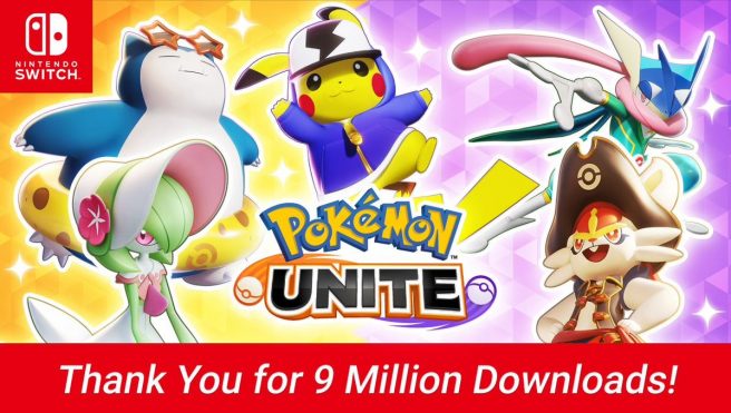 pokemon unite downloads