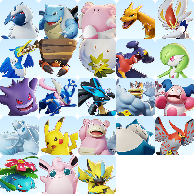 pokemon unite skins