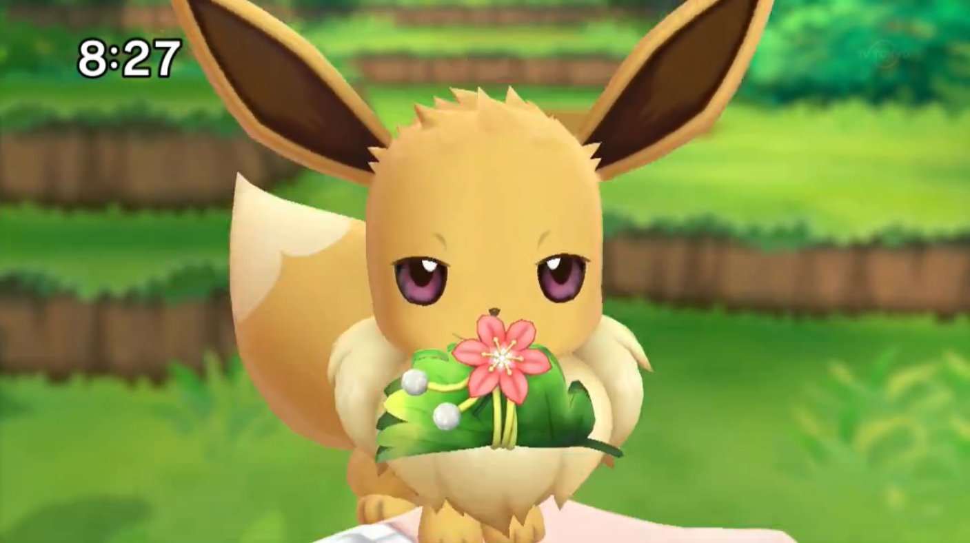 Pokemon Lets Go Pikachu Eevee Pokenchi Footage