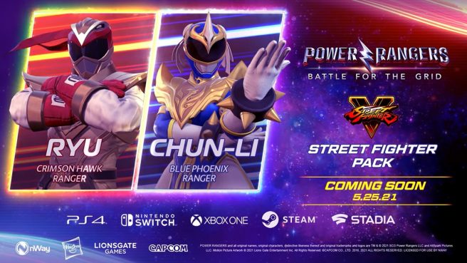 Power Rangers: Battle for the Grid - Street Fighter