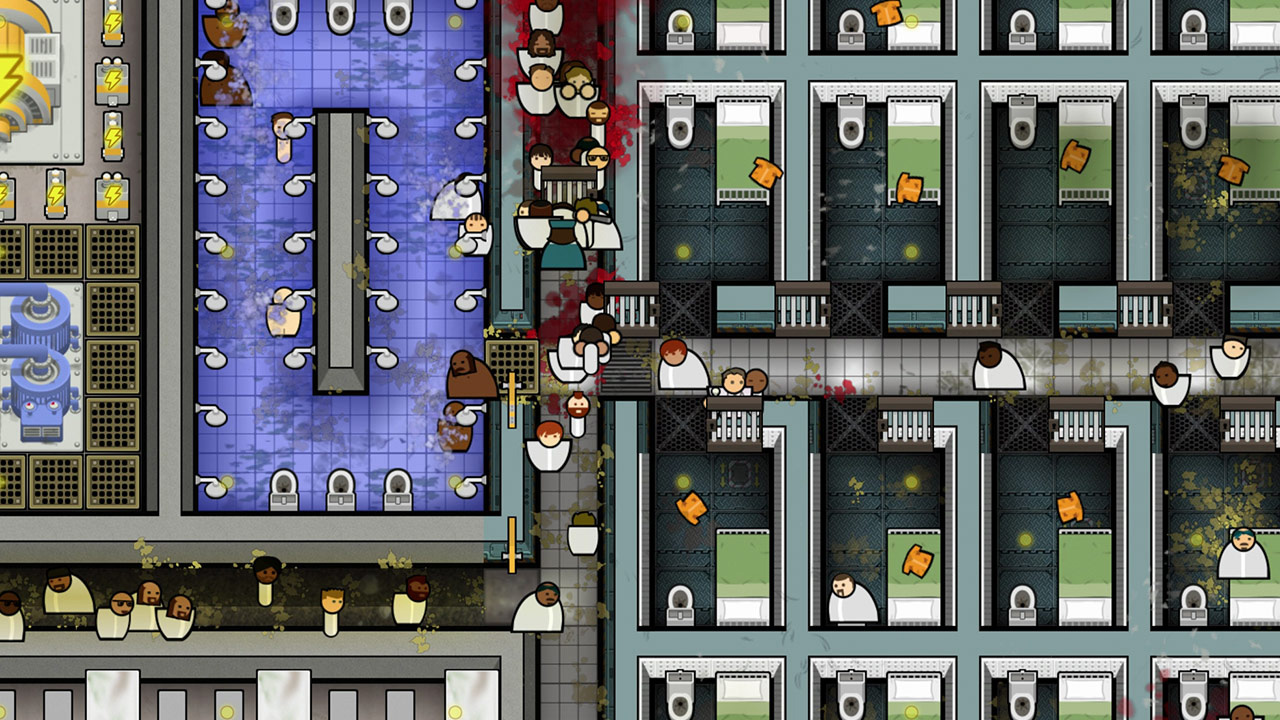 prison architect comfort