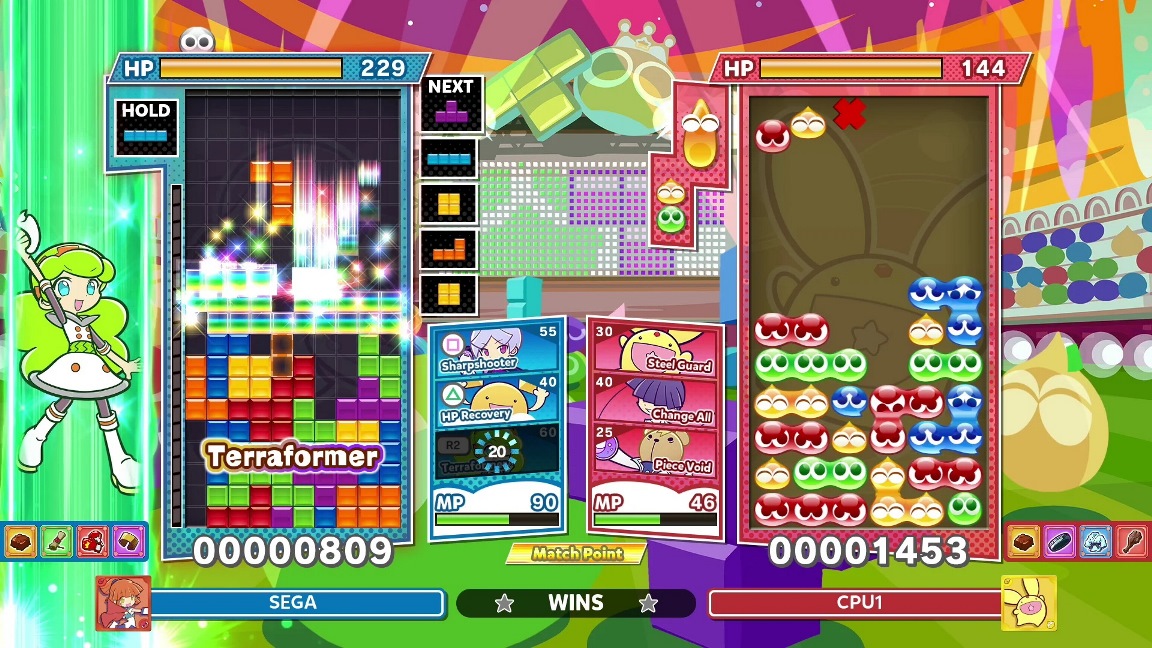 Puyo puyo tetris clearance switch eshop