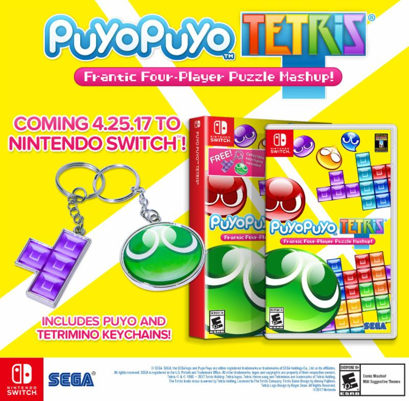 Puyo Puyo Tetris launches in April, new trailer shows off different modes