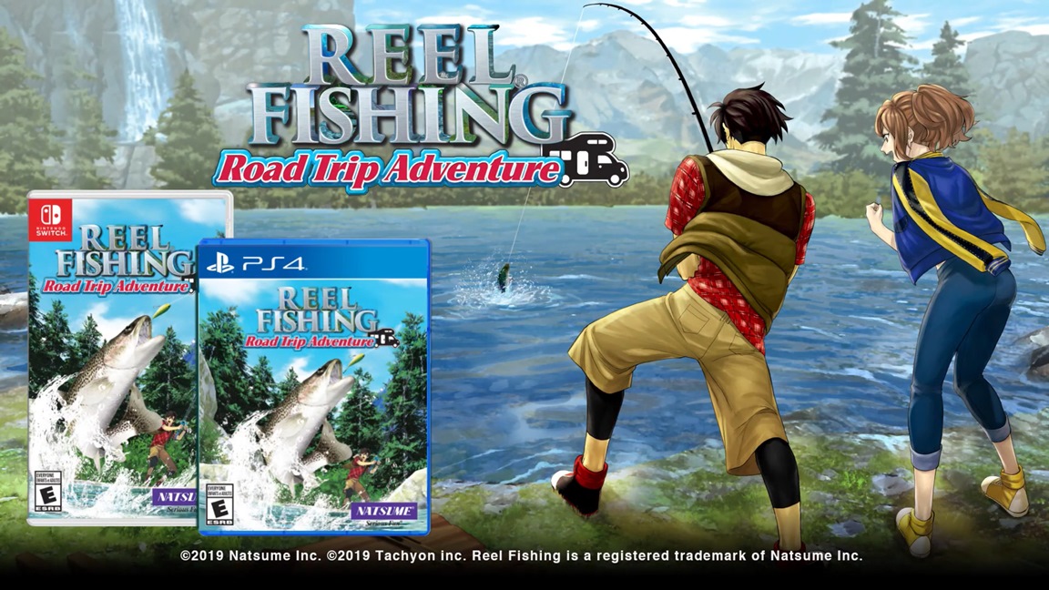 Fishing Game For Nintendo Switch  Reel Fishing Road Trip Adventure 